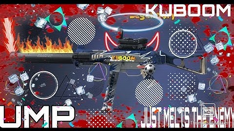 [KUBOOM] UMP Montage...🔥🔥🔥 (TOO OP...Just Melts The Enemy)