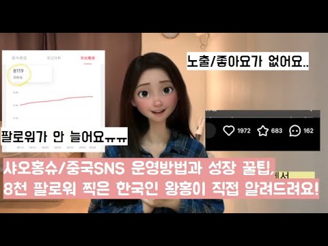 중국SNS 샤오홍슈 떡상을 위한 게시물/계정 운영 꿀팁, 8천 팔로워 찍은 한국인 왕홍이 직접 알려드려요(안 보면 진심 손해..) #왕홍 #샤오홍슈 #중국마케팅