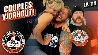 Karrion Kross & Scarlett Couples Workout Celtic Warrior Workouts Ep. 114