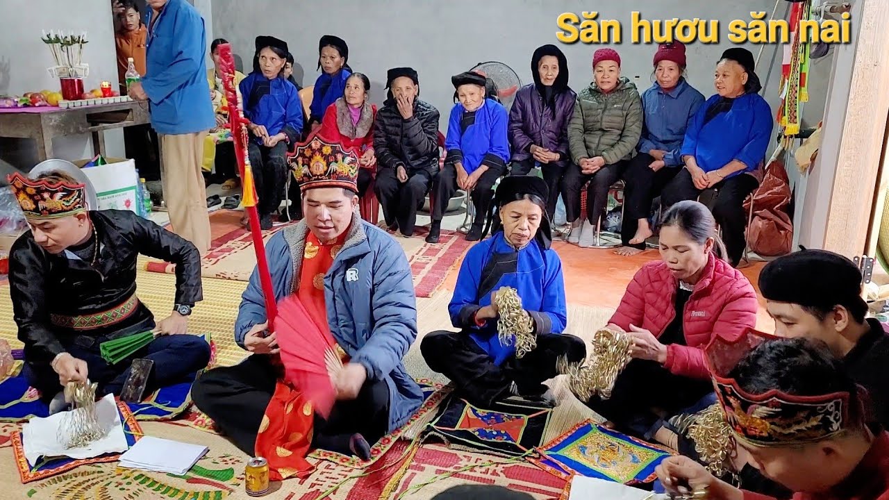 Hát then Lạng Sơn, thấu quang thấu nạn, đuổi hươu đuổi vượn. Lễ lẩu cấp sắc then Hoàn. P4