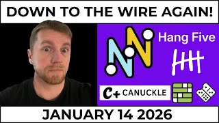 January 14 - Hang Five, Strands, Sports Connections, Custom Connections, Pips and so much more!