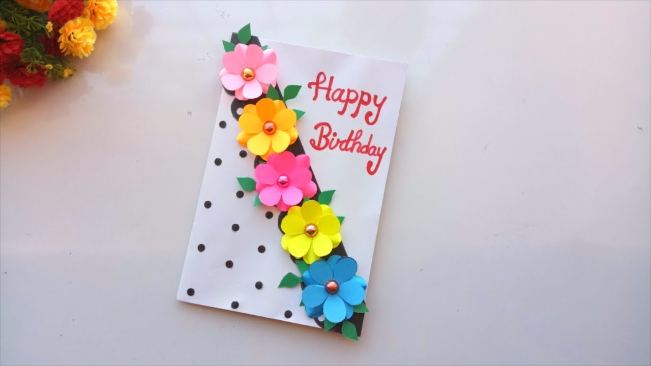 Creative Handmade Card Decoration Ideas Beautiful Handmade Birthday 