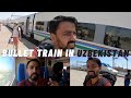 WORLD’S Cheapest BULLET TRAIN ticket in UZBEKISTAN 🇺🇿!