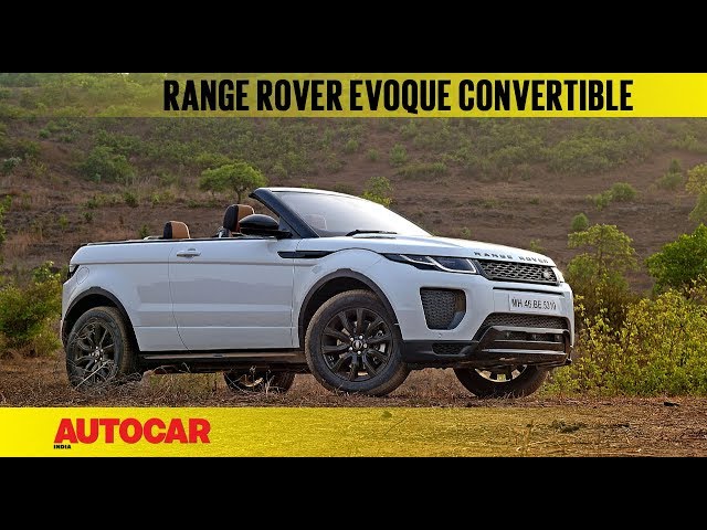 Range Rover Evoque Convertible First