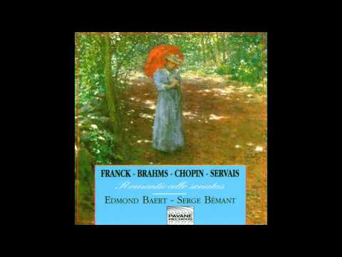 Edmond Baert, Serge Bémant - Sonata in A Major, FWV 8 (Transcribed for Cello): II. Allegro
