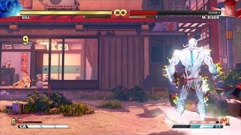 SfV Gill vt2 buff usage new combo plus overhead setup / low/jump empty low
