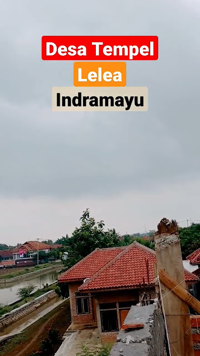 Suasana Desa di Ketinggian 12Kaki #lelea #indramayu