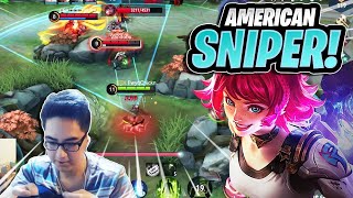 The M3 AMERICAN SNIPER (Pre nerf 😔) | BTK FWYDCHICKN | Mobile Legends