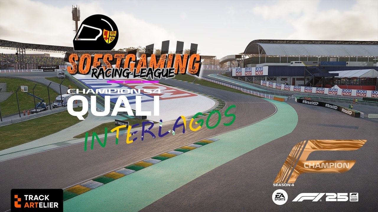Soestgaming Racing League Champions | Season 4 | Quali 4 | São Paulo | powered by trackArtelier