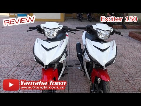 Video Exciter 150 RC 2016 Trắng Đỏ vs Exciter 150 RC 2015... - youtube
