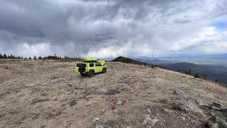 г. Туманная 2023 Suzuki Jimny ( около сток ) . Подъем на высоту 1260м.