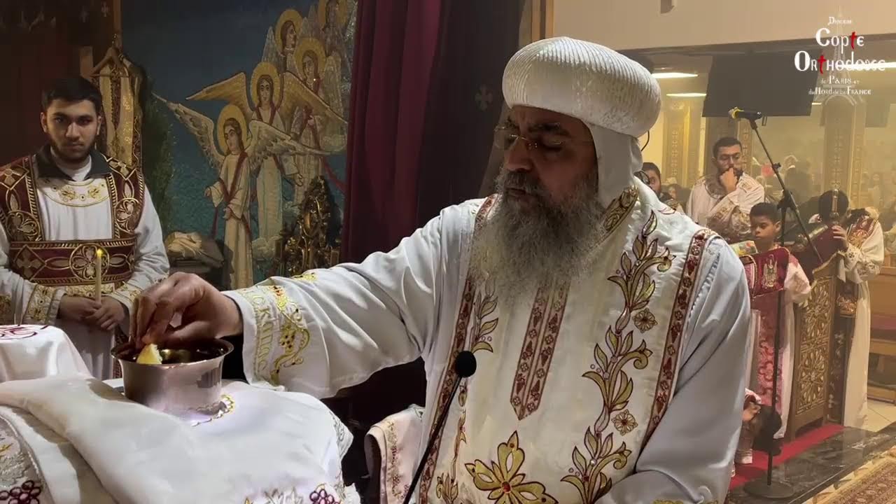 Divine Liturgie du Samedi en présence de Mgr Anba Marc - 17/01/2026