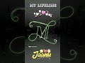 M letter name status  comments for ur name  trending  name art  whatsapp status 2022