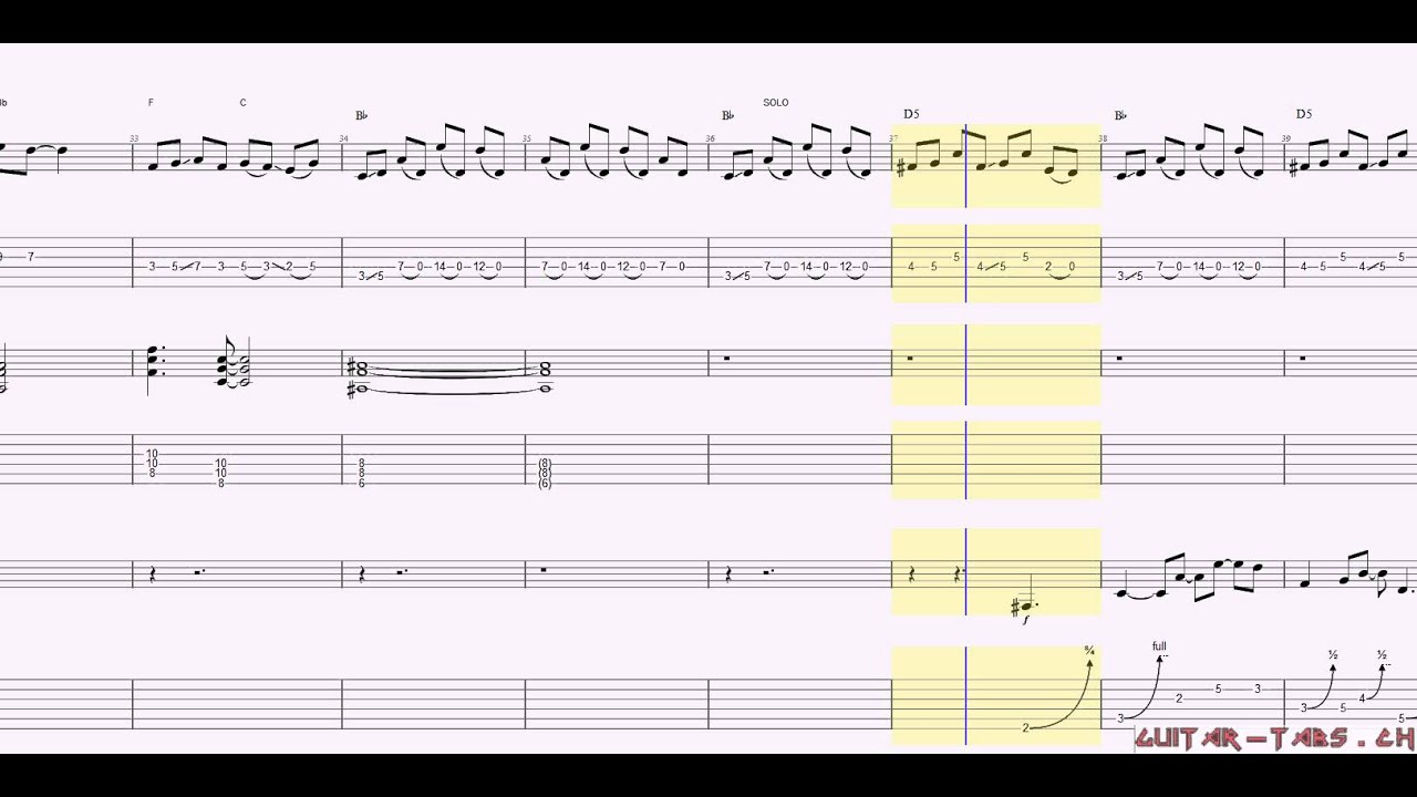 http://guitar-tabs.ch/Alice Cooper TabsPoison.