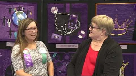 Shelley Brooks Displays Quilt in the Debut of the ...