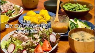 【料理vlog】ヨーグルトメーカーで味噌作り/ガーリックライス/もろきゅう/購入品紹介
