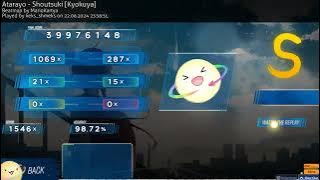 Atarayo - Shoutsuki | osu