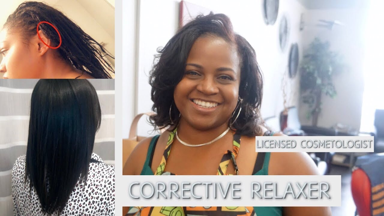 Corrective Relaxer : Under Processed Hair