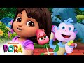 Dora and Boots Babysit Isa's Plants! 🌹 Full Scene | Dora & Friends