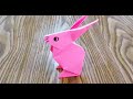 Cara Membuat Origami Kelinci Dengan Gampang