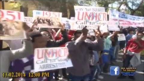 Eritrean refugees in Isreal