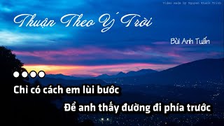 [KARAOKE TONE NỮ THẤP] Thuận Theo Ý Trời - Bùi Anh Tuấn | In The Moonlight