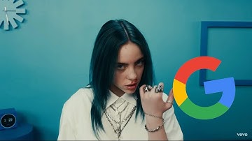 Billie Eilish - bad guy but every word is a google image