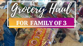 GROCERY HAUL + FOOD FOR A FAMILY OF 3 + ELF MASCARA REVIEW