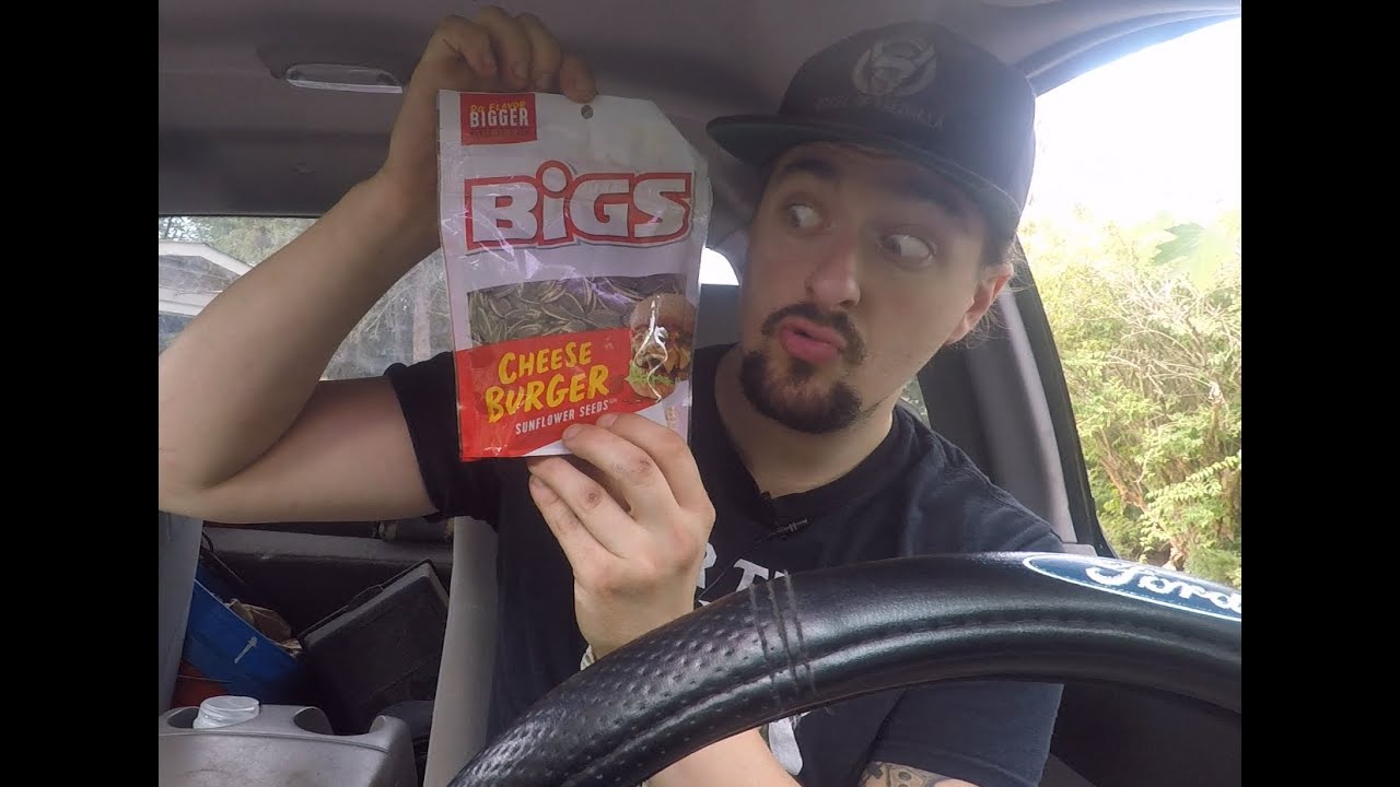 Sunflower Seed Review Bigs Cheeseburger YouTube