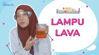 Cara membuat lampu lava sederhana