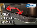 Ugly Broken Plastic Step Pad an Eyesore on Your Truck Bumper? Don&#39;t Replace the Whole Bumper!