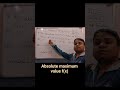 Absolute maximum value of f(x) 🔥 Ye step miss kiya to answer galat ❌#class12maths