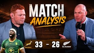 SPRINGBOKS vs ALL BLACKS 🔥 | South Africa 33-26 New Zealand | Match Analysis 
