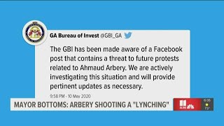 GBI looks into Facebook post threatening protests related to Ahmaud Arbery