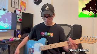 The Academy is… - Slow Down (Guitar Cover)