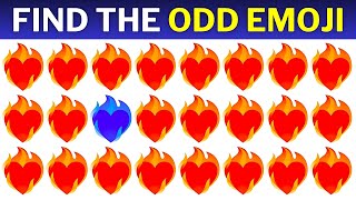 Find the Odd Emoji | Emoji Quiz