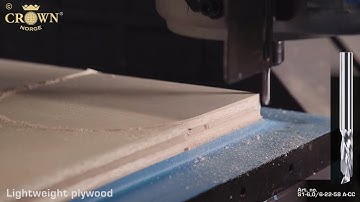 Routing Plywood with the Crown Norge range of tools