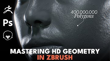 Mastering HD Geometry in ZBrush - Tutorial Preview