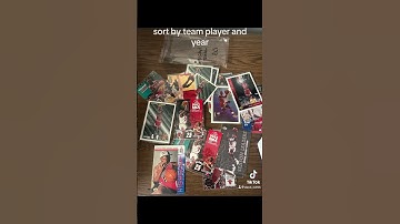 How to sort through thousands of cards efficiently #sports #sportscards