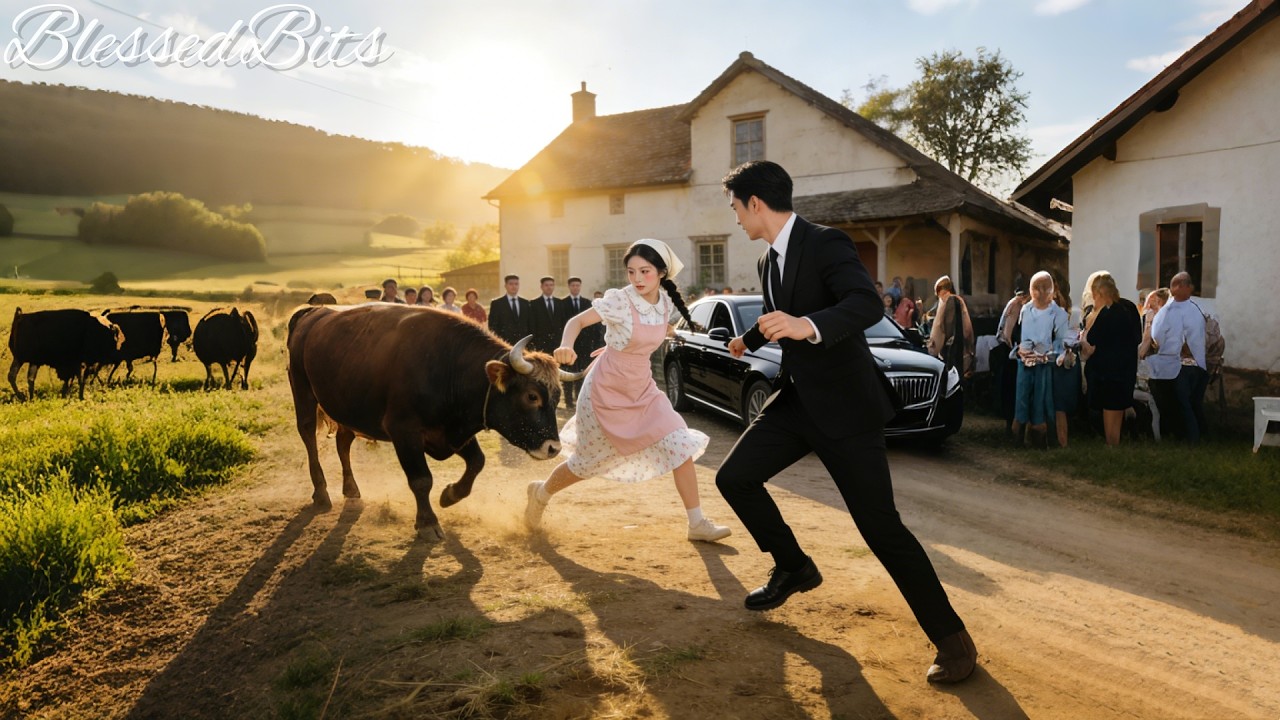 Деревенская девушка одним ударом усмирила быка! CEO влюбился и сделал ей предложение!