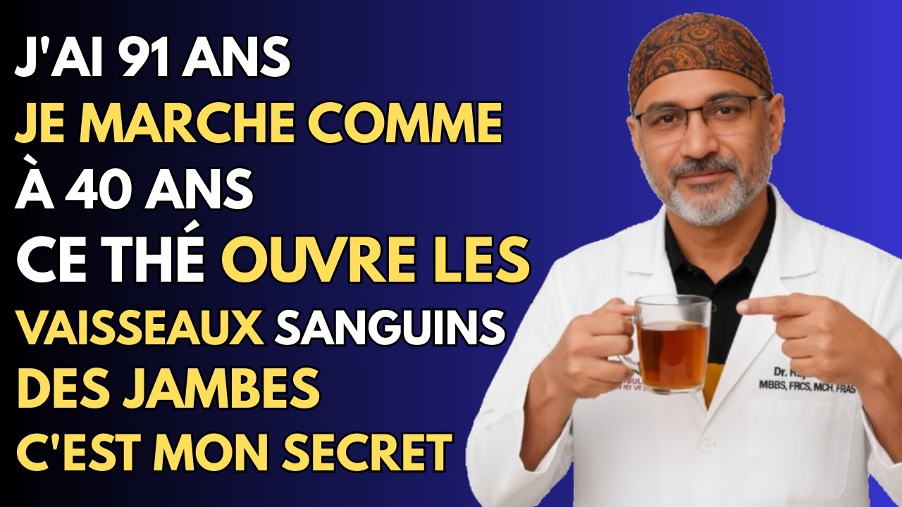 ces 3 thés quotidiennement pour reconstruire vos muscles et marcher à nouveau fort comme à 40 ans !