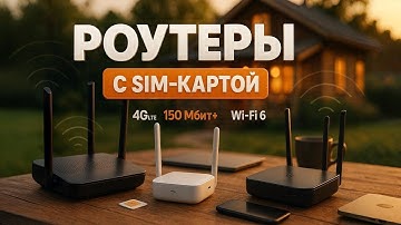 🔥Лучшие 4G-роутеры с SIM-картой в 2025 году. Рейтинг Wi-Fi-моделей для дома и дачи. Топ-5
