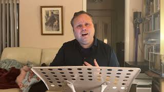 Paul Potts Danny Boy Rehearsal