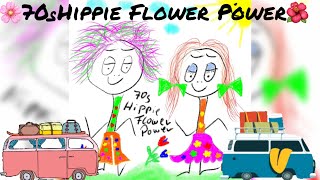 🌸70s Hippie Flower Power🌼 Back To The 70s /80s ( Flower Power ) 🌺🌼🌻