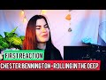 Chester Bennington-Rolling in the deep REACTION