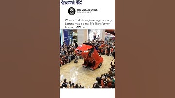 Real Life Transformer Car BMW