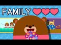 My family loves me   mommy  daddy song  wormhole english music for kids