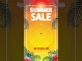 Summer Sale Best