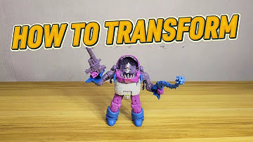 HOW TO TRANSFORM the Studio Series 86 Sharkticon Gnaw