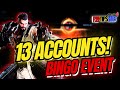 MIR4 Bingo Event Luck Test! | Epic Mystical Piece Crafting on 13 Accounts (F2P)